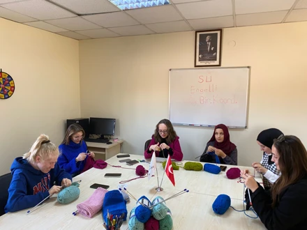 Örgü Kursu Başladı